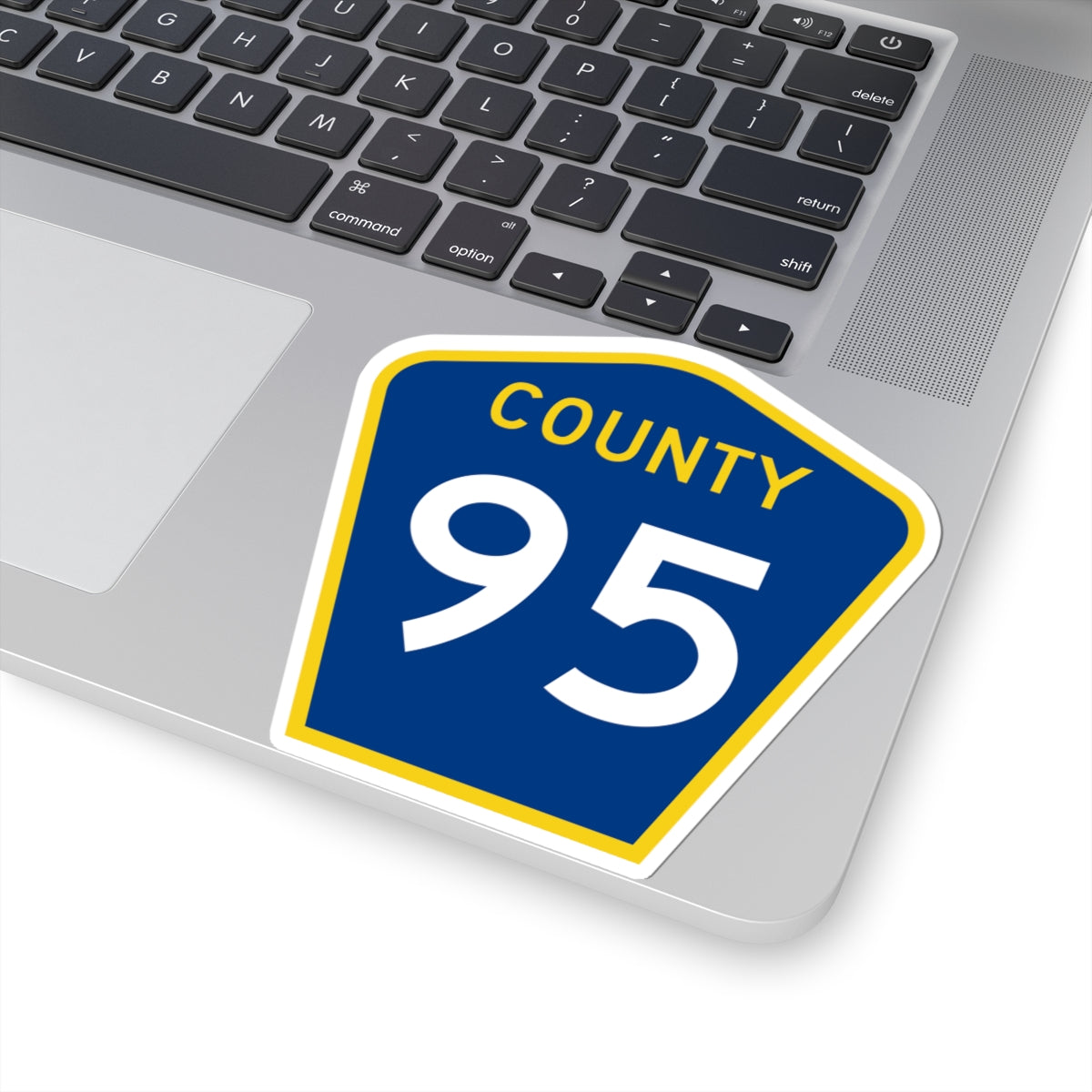 County 95 MN (Minnesota) (Road Sign) STICKER Vinyl Kiss-Cut Decal