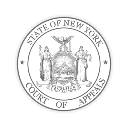 Seal of the New York Court of Appeals - STICKER Vinyl Kiss-Cut Decal