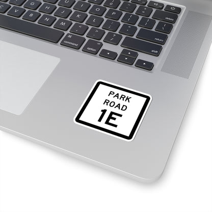 Texas Park Road 1E (Texas) (Road Sign) STICKER Vinyl Kiss-Cut Decal
