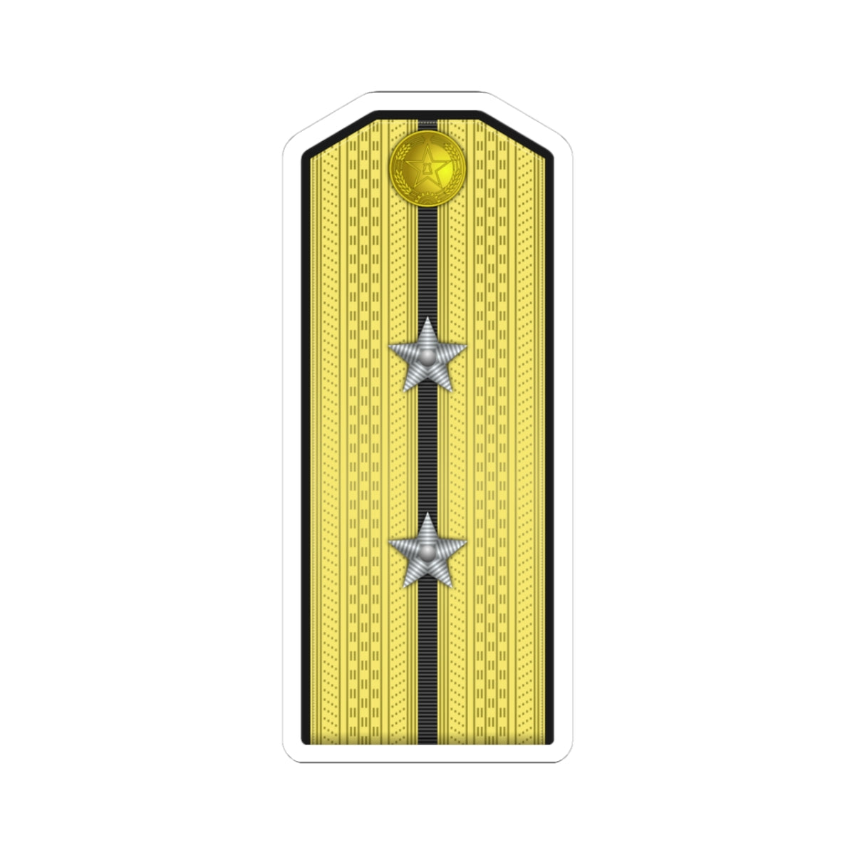 08 PLA Navy Hǎijūn zhōngwèi Type 55 (China) (Military Rank) STICKER Vinyl Kiss-Cut Decal