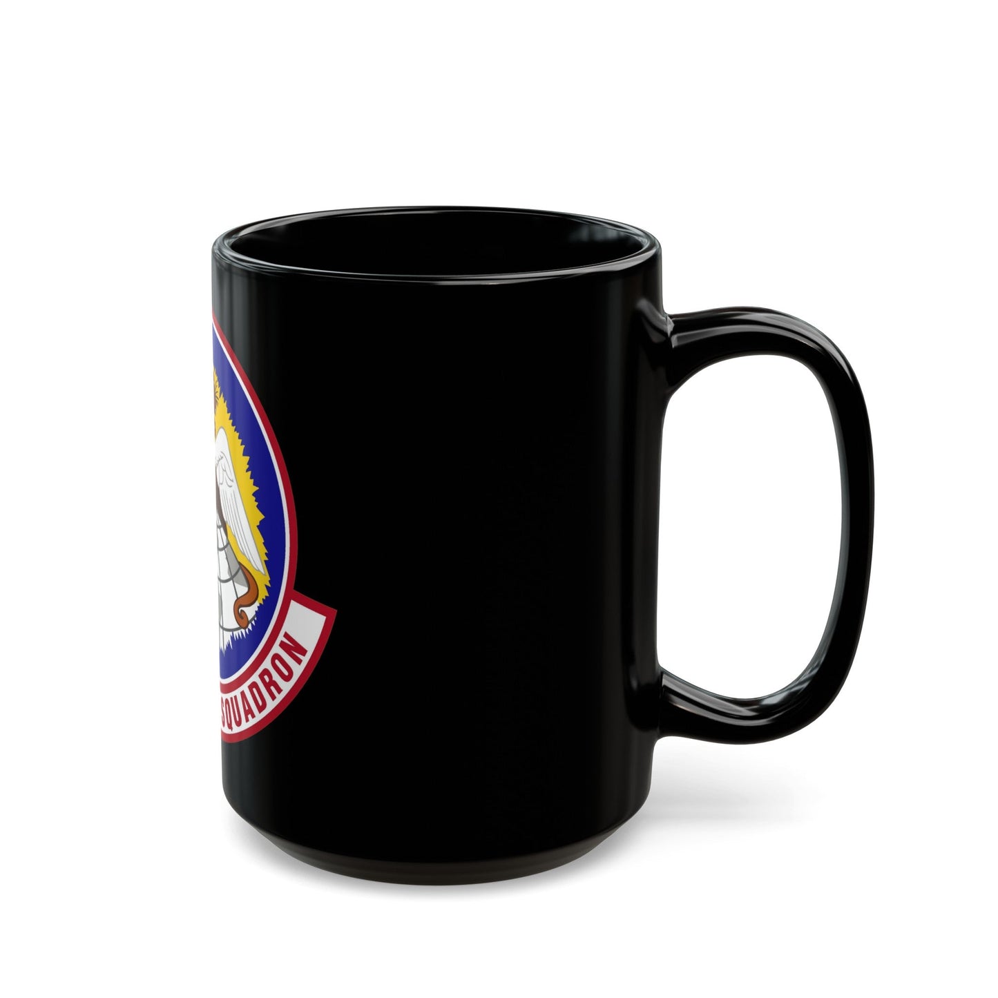 100th Fighter Squadron (U.S. Air Force) Black Coffee Mug-The Sticker Space