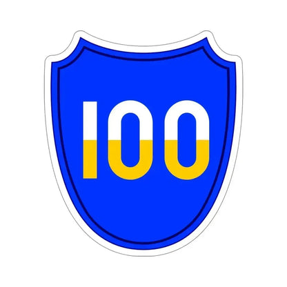 100th Infantry Division (U.S. Army) STICKER Vinyl Die-Cut Decal 6 Inch - The Sticker Space