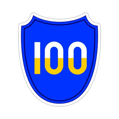 100th Infantry Division (U.S. Army) STICKER Vinyl Die-Cut Decal - The Sticker Space