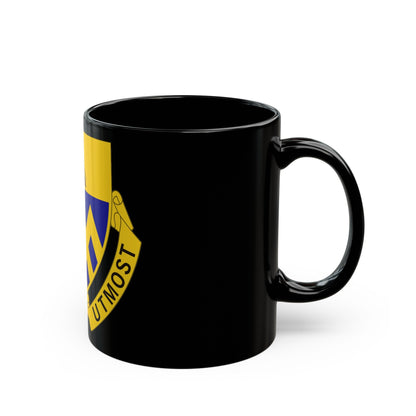 101 Cavalry Regiment (U.S. Army) Black Coffee Mug-The Sticker Space