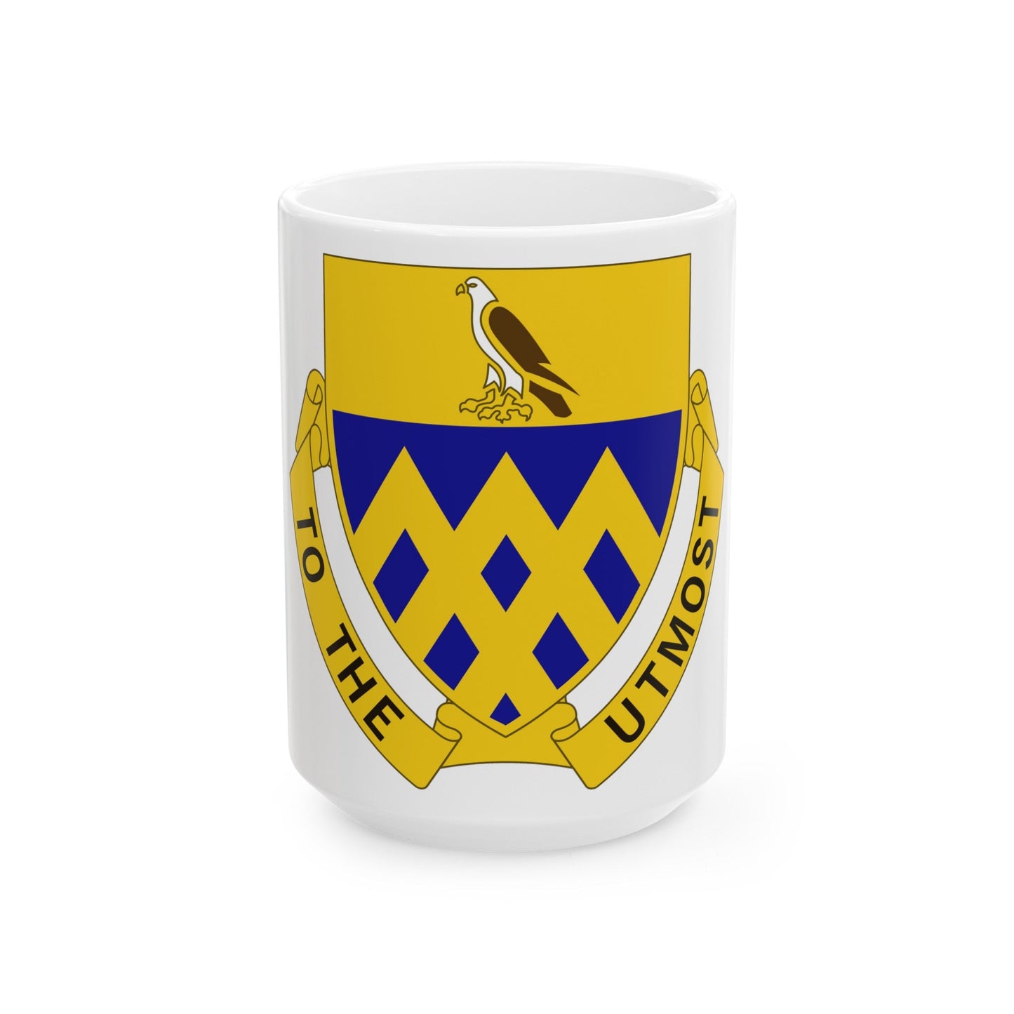 101 Cavalry Regiment (U.S. Army) White Coffee Mug-15oz-The Sticker Space