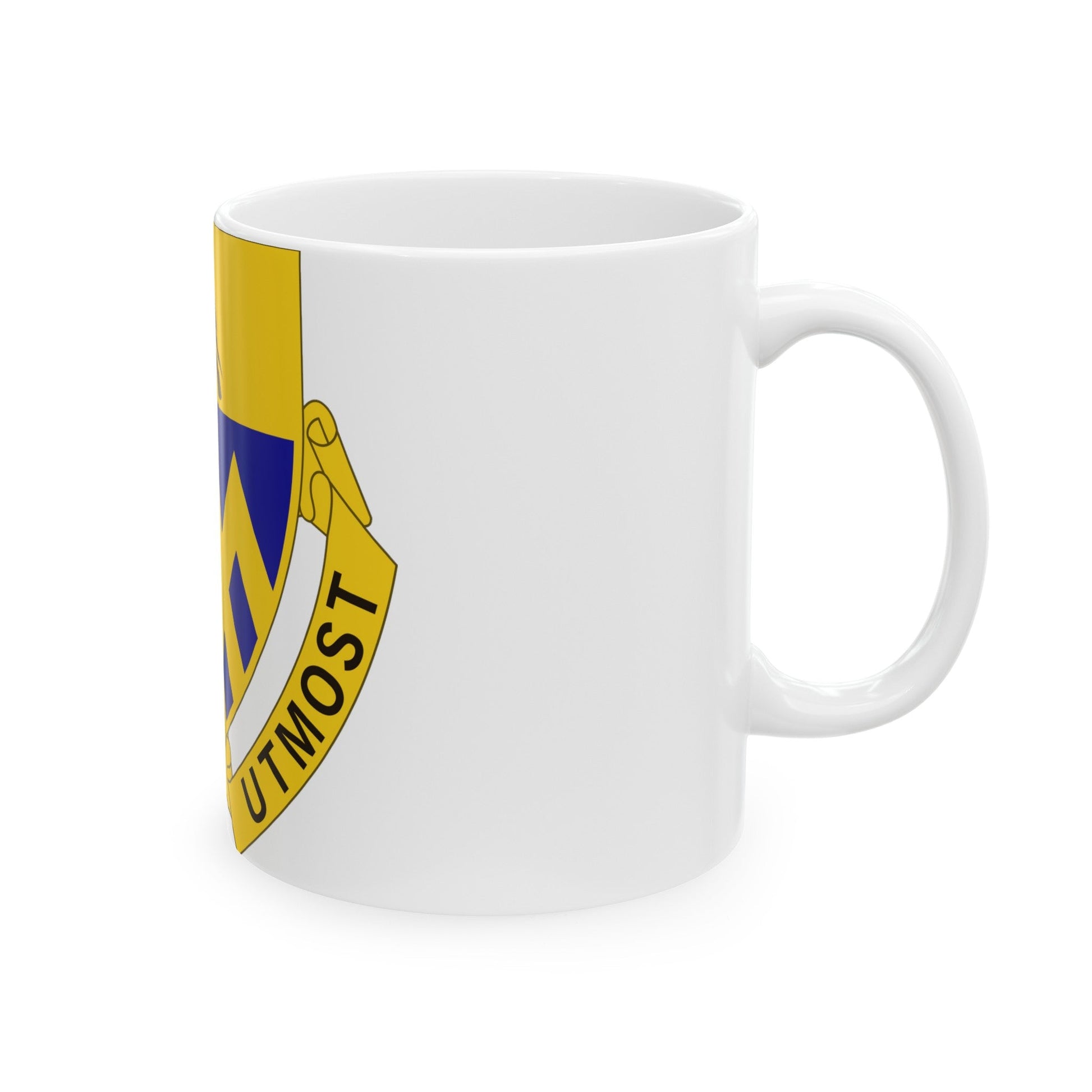 101 Cavalry Regiment (U.S. Army) White Coffee Mug-The Sticker Space