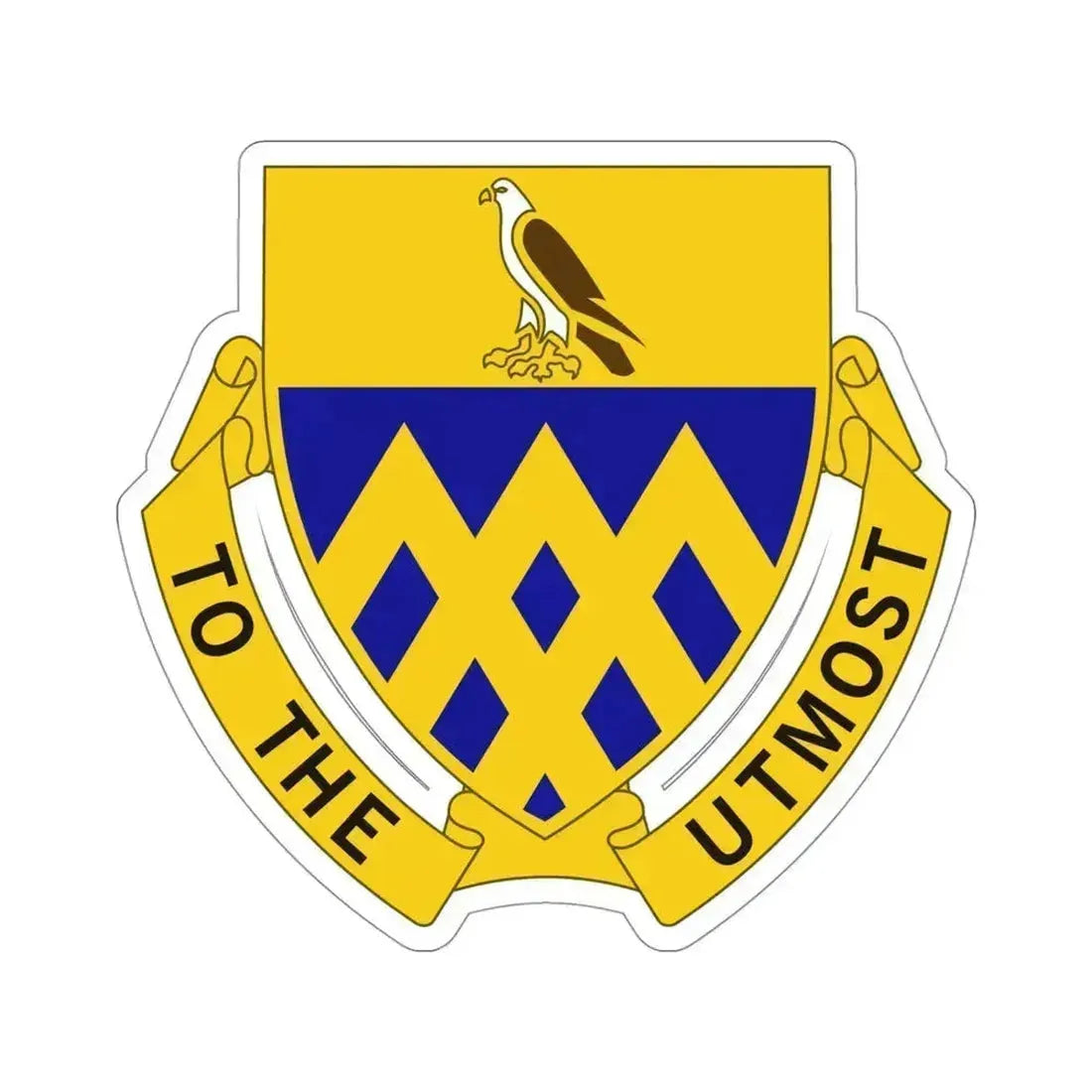 101 Cavalry Regiment (U.S. Army) STICKER Vinyl Die-Cut Decal 4 Inch - The Sticker Space