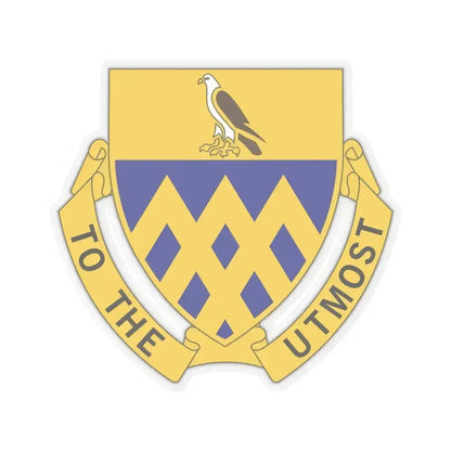 101 Cavalry Regiment (U.S. Army) STICKER Vinyl Kiss-Cut Decal 3 Inch Transparent - The Sticker Space