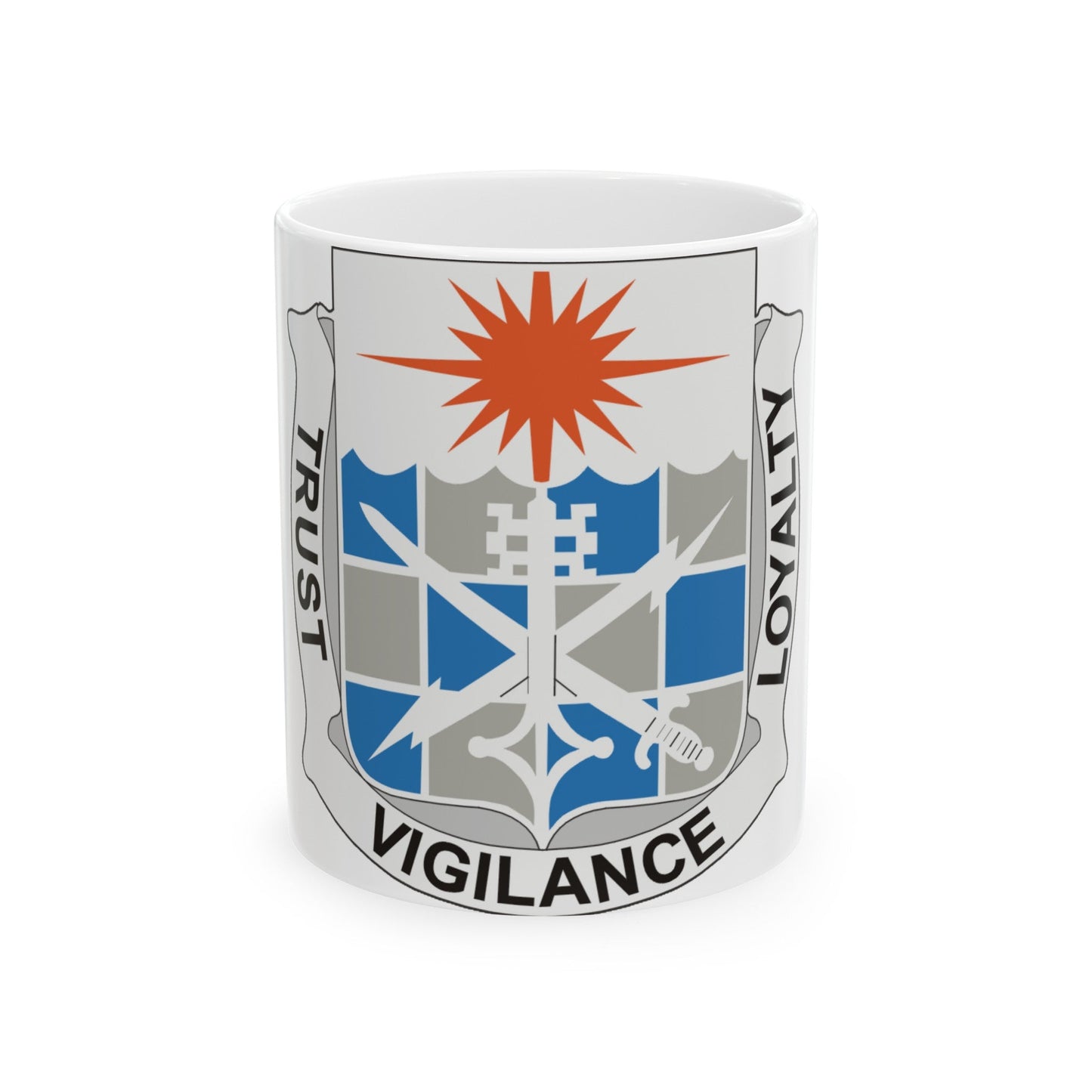 101 Military Intelligence Battalion (U.S. Army) White Coffee Mug-11oz-The Sticker Space