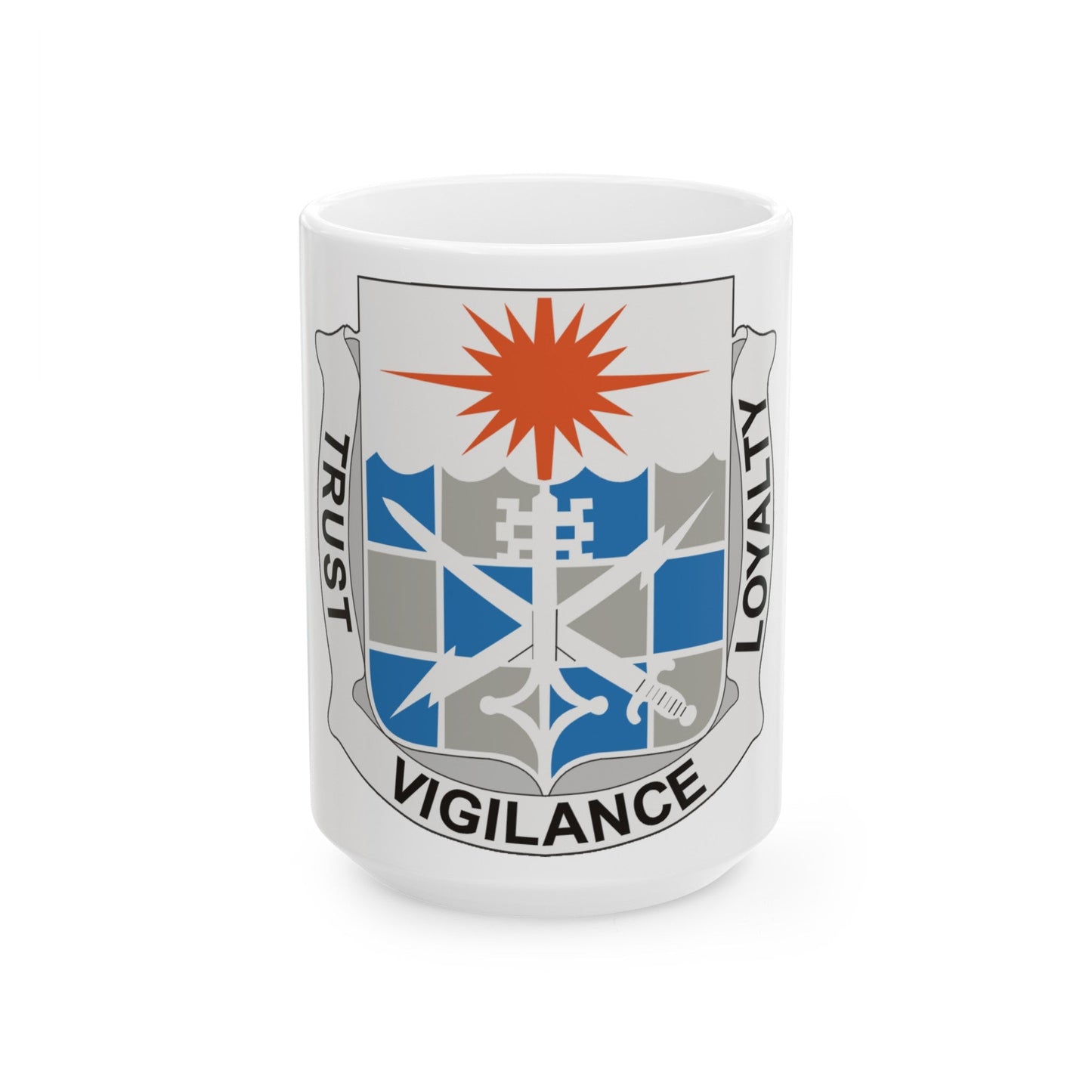 101 Military Intelligence Battalion (U.S. Army) White Coffee Mug-15oz-The Sticker Space