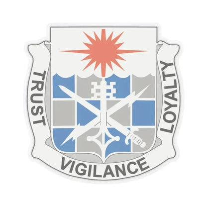 101 Military Intelligence Battalion (U.S. Army) STICKER Vinyl Kiss-Cut Decal 2 Inch Transparent - The Sticker Space