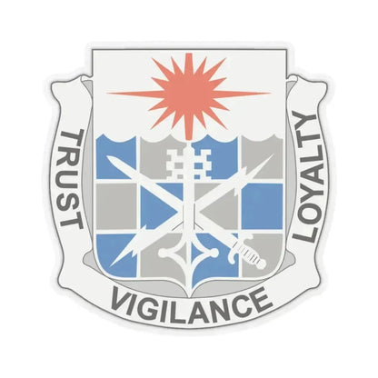 101 Military Intelligence Battalion (U.S. Army) STICKER Vinyl Kiss-Cut Decal 3 Inch Transparent - The Sticker Space