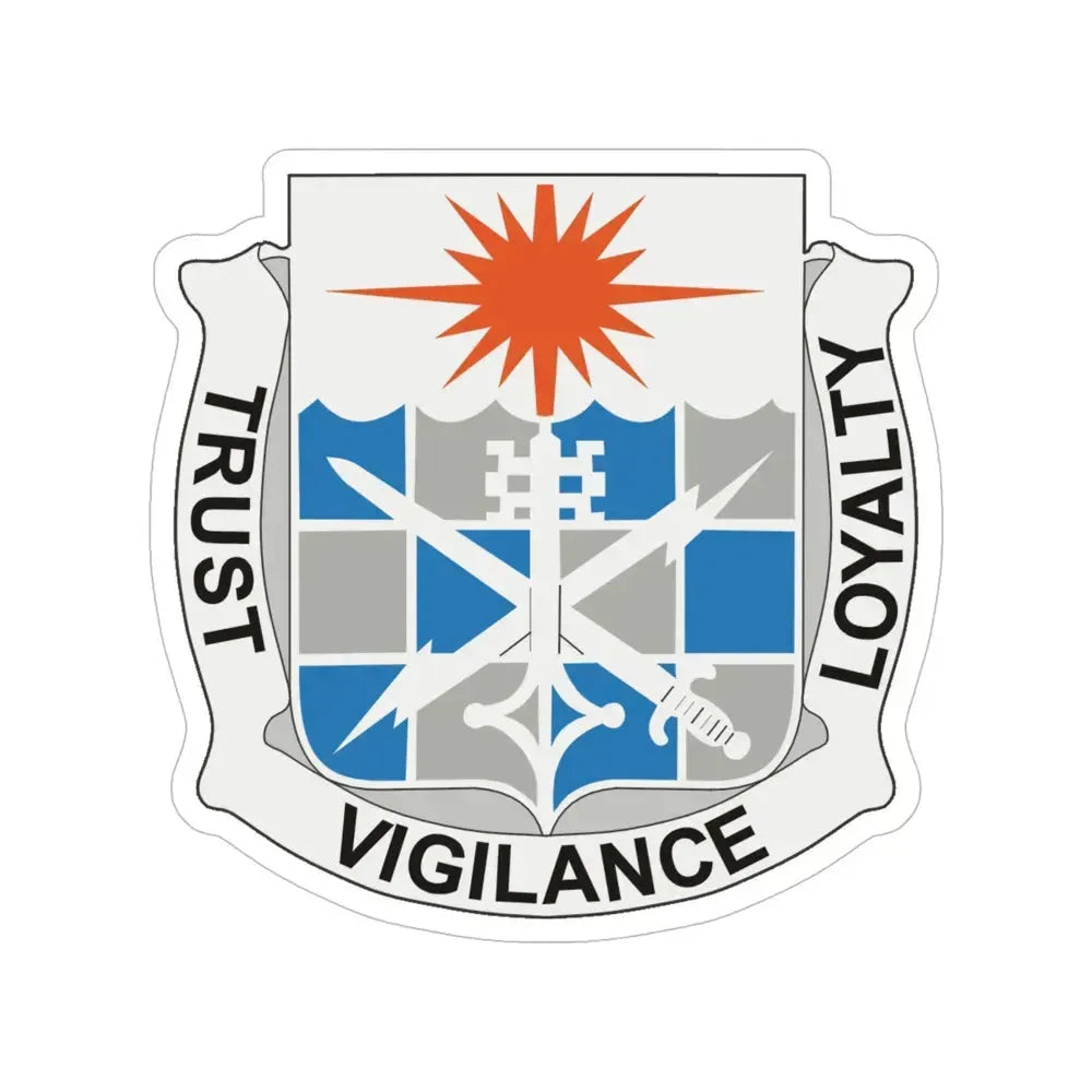 101 Military Intelligence Battalion (U.S. Army) Transparent STICKER Die-Cut Vinyl Decal - The Sticker Space