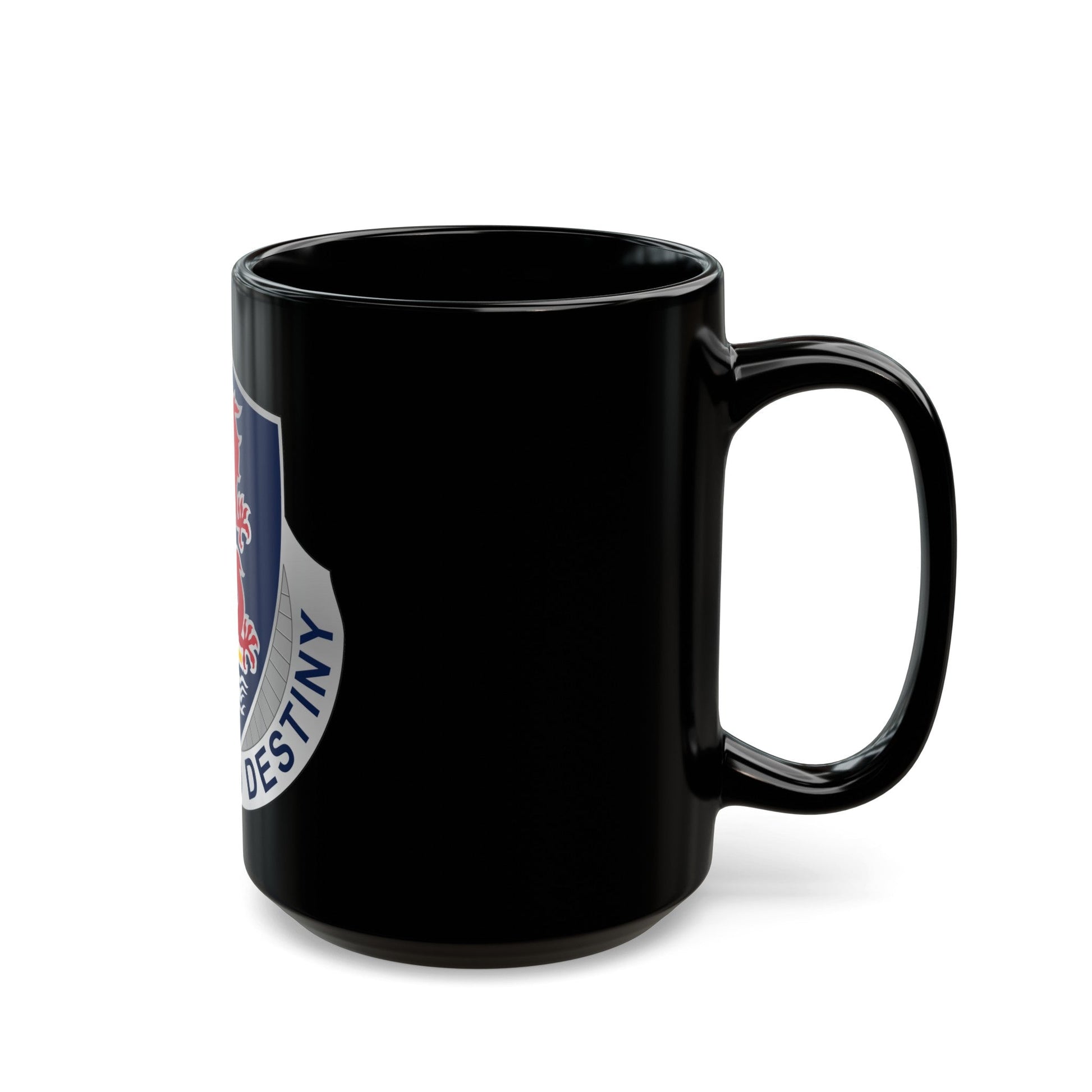 101 Personnel Services Battalion (U.S. Army) Black Coffee Mug-The Sticker Space