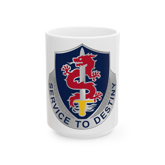 101 Personnel Services Battalion (U.S. Army) White Coffee Mug-15oz-The Sticker Space