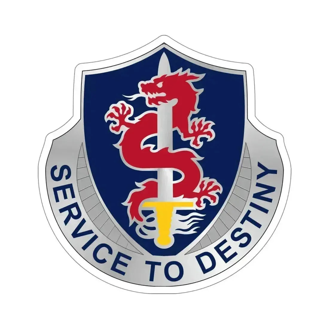 101 Personnel Services Battalion (U.S. Army) STICKER Vinyl Die-Cut Decal 6 Inch - The Sticker Space