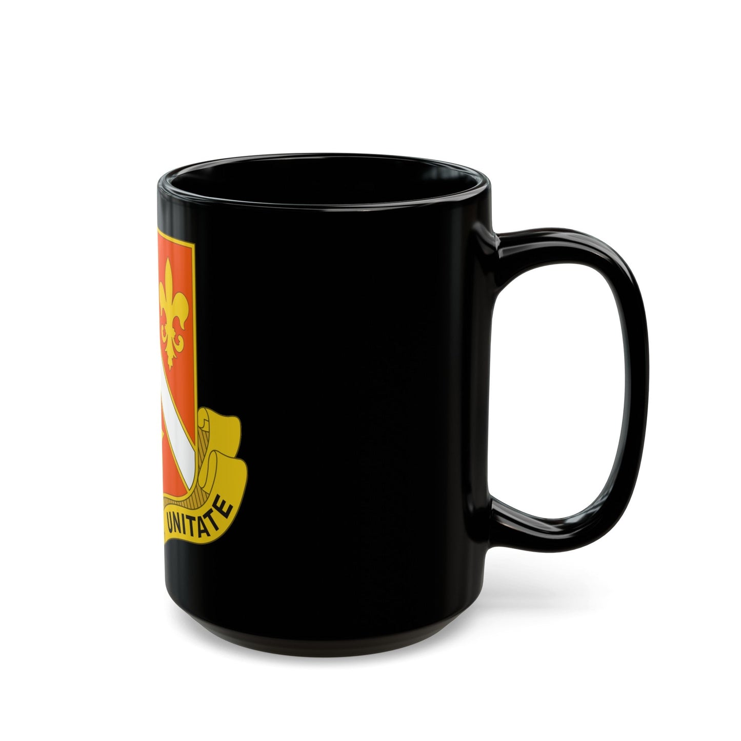 101 Signal Battalion (U.S. Army) Black Coffee Mug-The Sticker Space