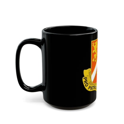 101 Signal Battalion (U.S. Army) Black Coffee Mug-The Sticker Space