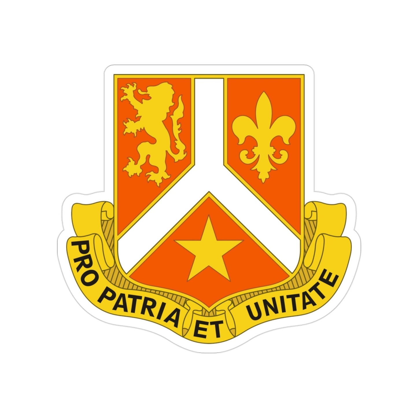 101 Signal Battalion (U.S. Army) Transparent STICKER Die-Cut Vinyl Decal-3 Inch-The Sticker Space