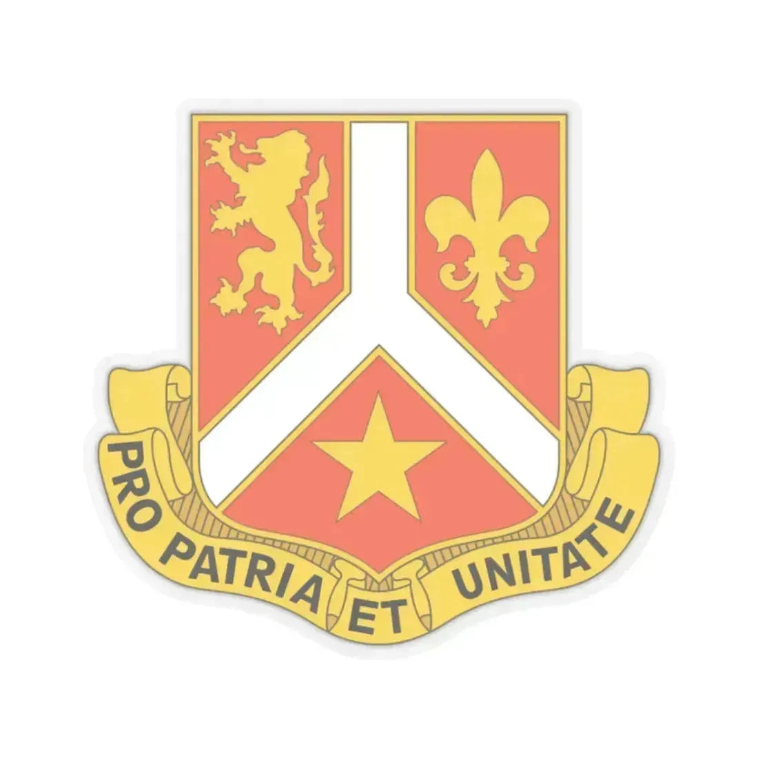 101 Signal Battalion (U.S. Army) STICKER Vinyl Kiss-Cut Decal 2 Inch Transparent - The Sticker Space