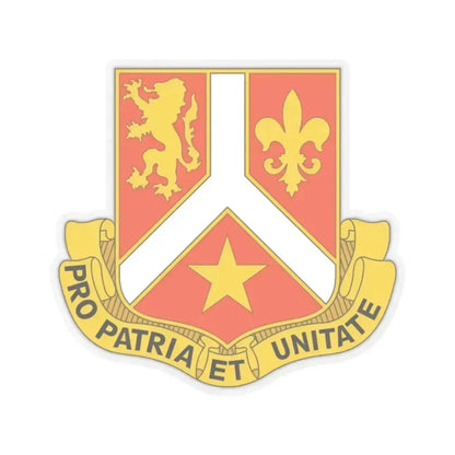 101 Signal Battalion (U.S. Army) STICKER Vinyl Kiss-Cut Decal 2 Inch Transparent - The Sticker Space