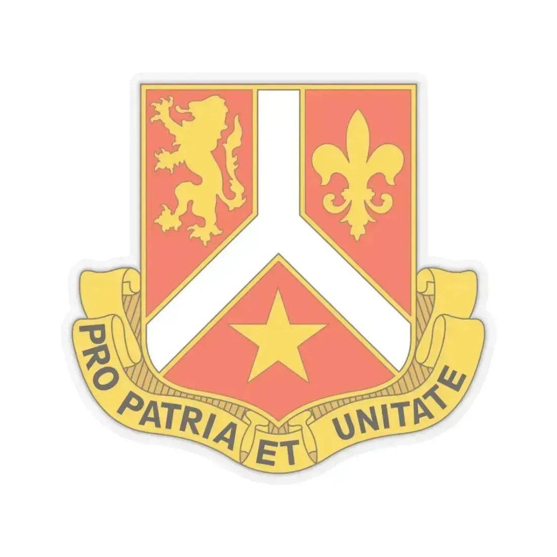 101 Signal Battalion (U.S. Army) STICKER Vinyl Kiss-Cut Decal 3 Inch Transparent - The Sticker Space