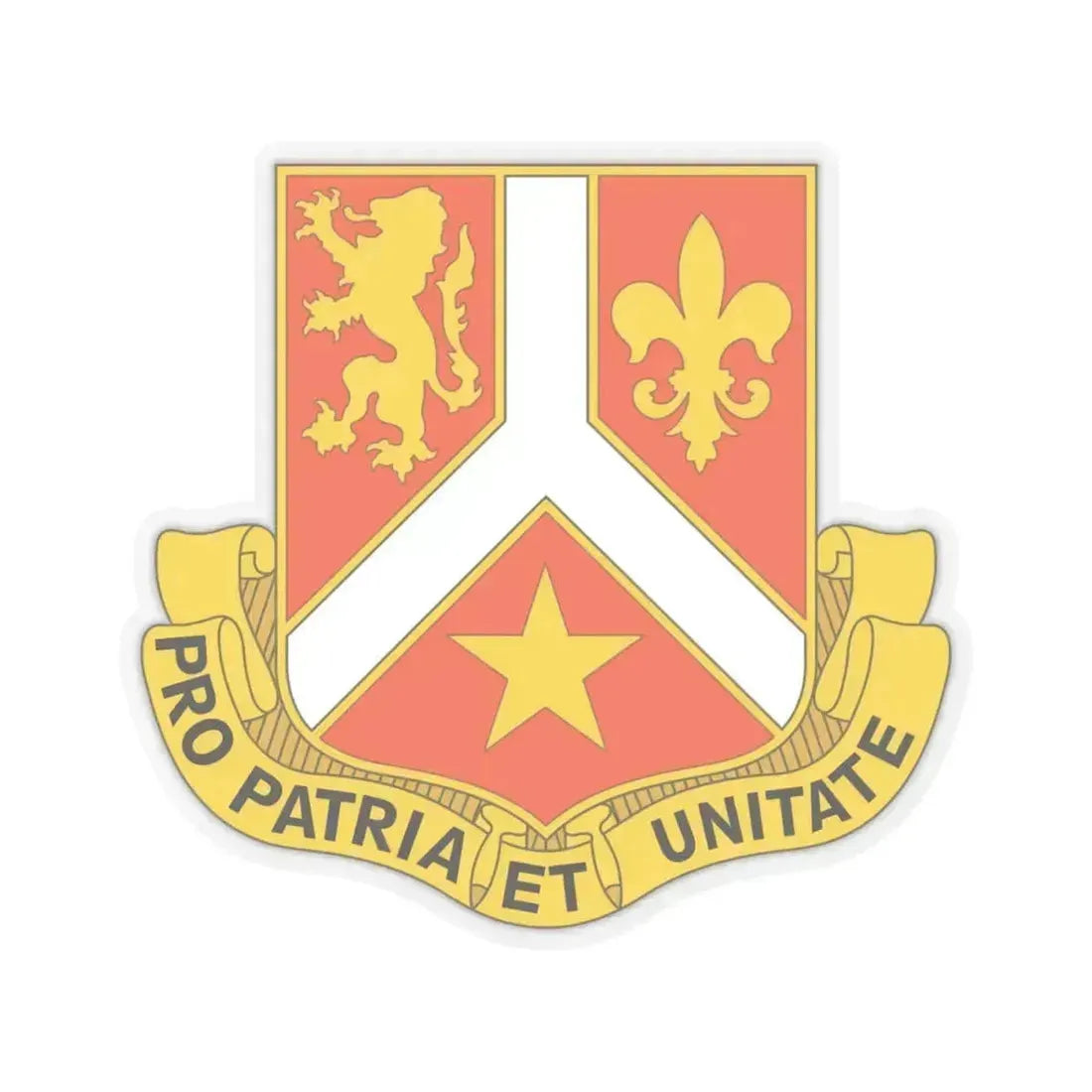 101 Signal Battalion (U.S. Army) STICKER Vinyl Kiss-Cut Decal 4 Inch Transparent - The Sticker Space