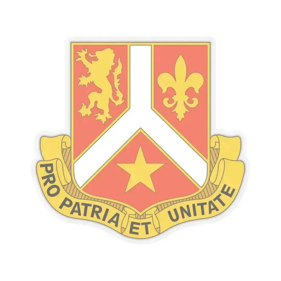 101 Signal Battalion (U.S. Army) STICKER Vinyl Kiss-Cut Decal 6 Inch Transparent - The Sticker Space