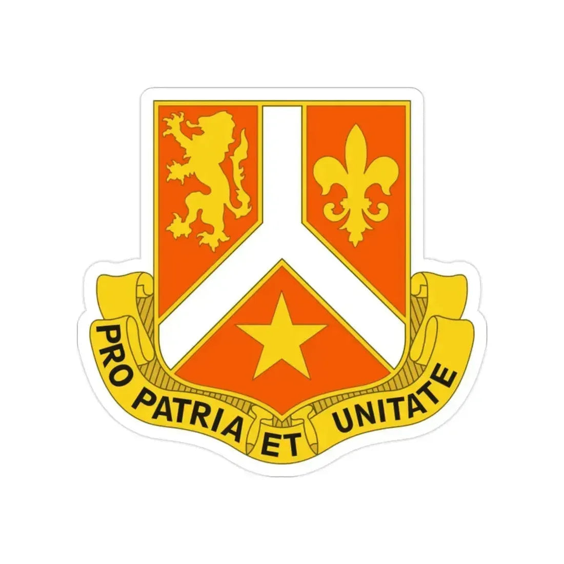 101 Signal Battalion (U.S. Army) Transparent STICKER Die-Cut Vinyl Decal 2 Inch - The Sticker Space