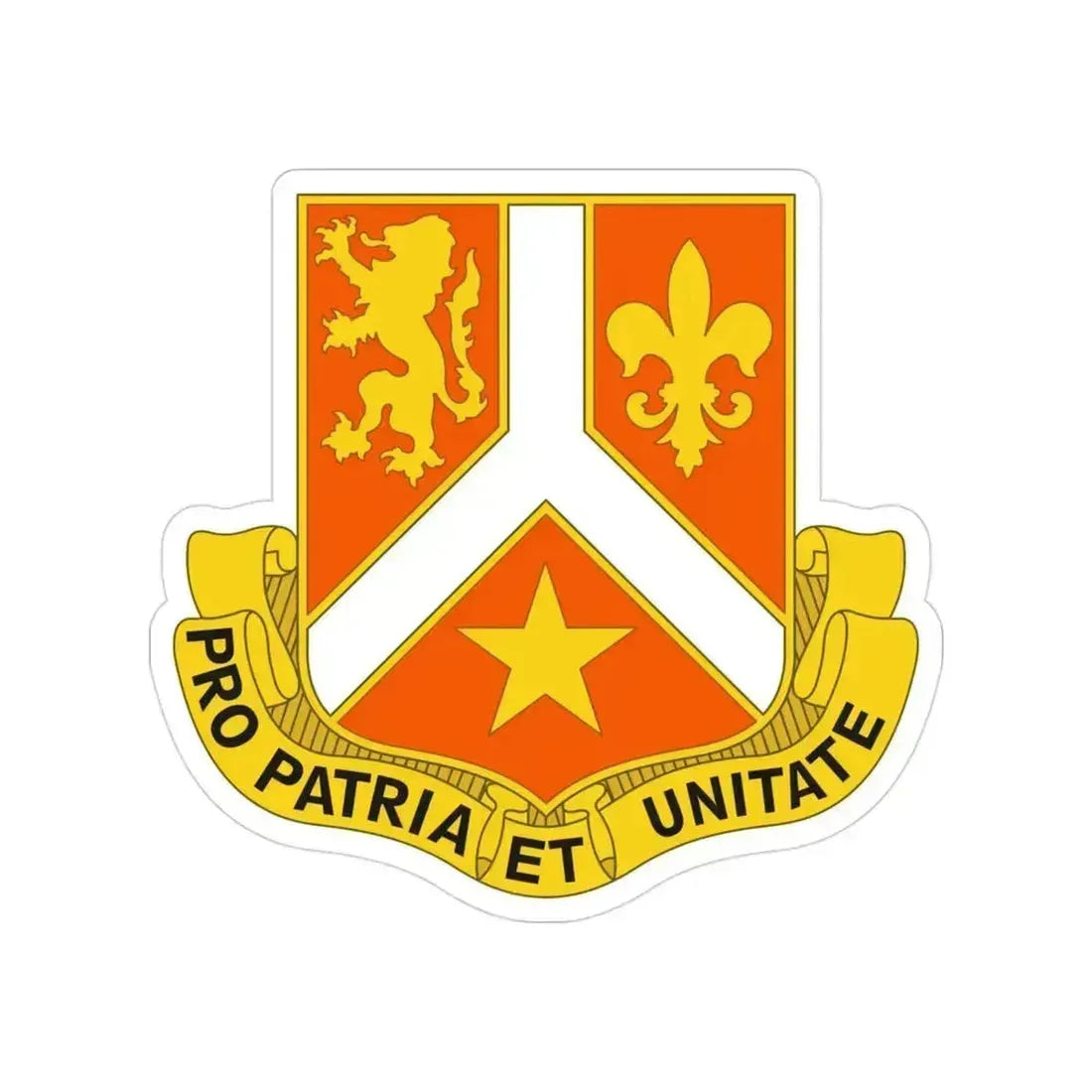 101 Signal Battalion (U.S. Army) Transparent STICKER Die-Cut Vinyl Decal 3 Inch - The Sticker Space