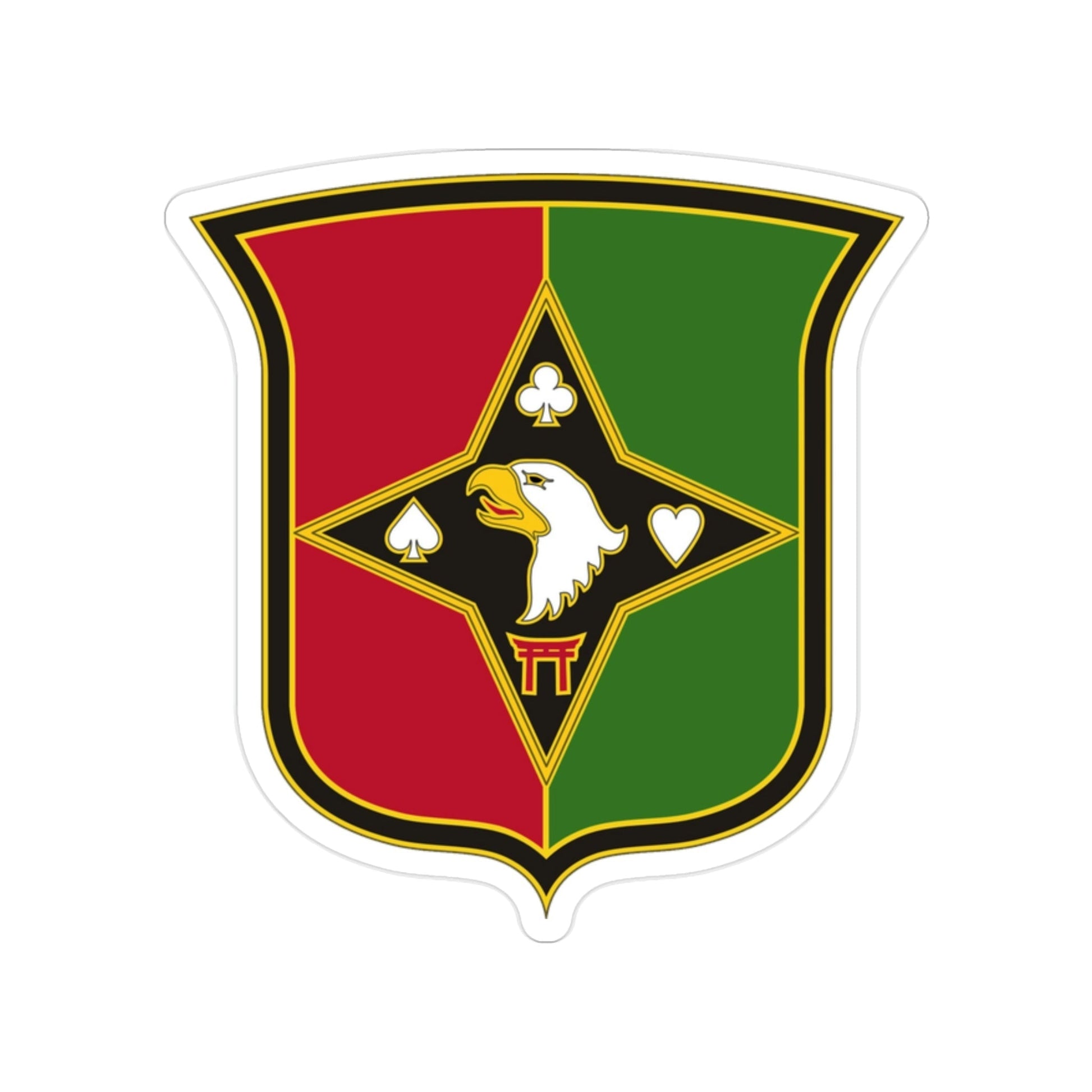 101 Sustainment Brigade 2 (U.S. Army) Transparent STICKER Die-Cut Vinyl Decal-2 Inch-The Sticker Space