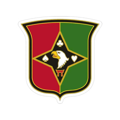 101 Sustainment Brigade 2 (U.S. Army) Transparent STICKER Die-Cut Vinyl Decal - The Sticker Space