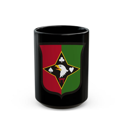 101 Sustainment Brigade (U.S. Army) Black Coffee Mug-15oz-The Sticker Space