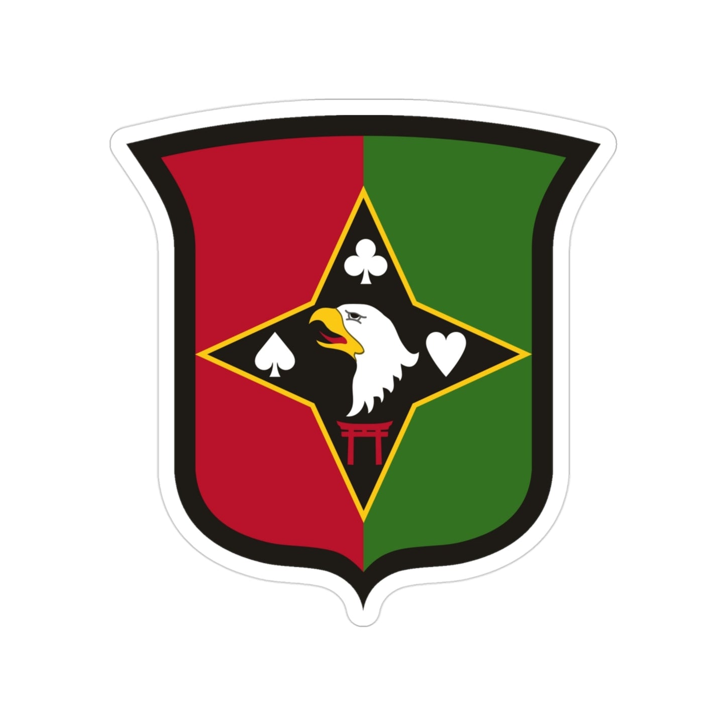 101 Sustainment Brigade (U.S. Army) Transparent STICKER Die-Cut Vinyl Decal-3 Inch-The Sticker Space