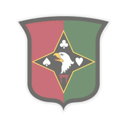 101 Sustainment Brigade (U.S. Army) STICKER Vinyl Kiss-Cut Decal 3 Inch Transparent - The Sticker Space