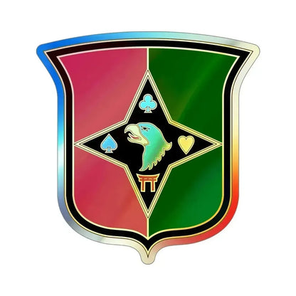 101 Sustainment Brigade v2 (U.S. Army) Holographic STICKER Die-Cut Vinyl Decal - The Sticker Space