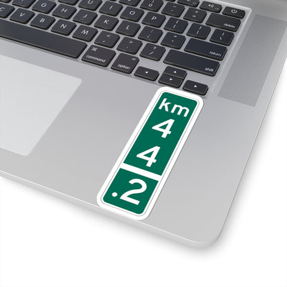 MUTCD-PR D10-2a (Puerto Rico) (Road Sign) STICKER Vinyl Kiss-Cut Decal