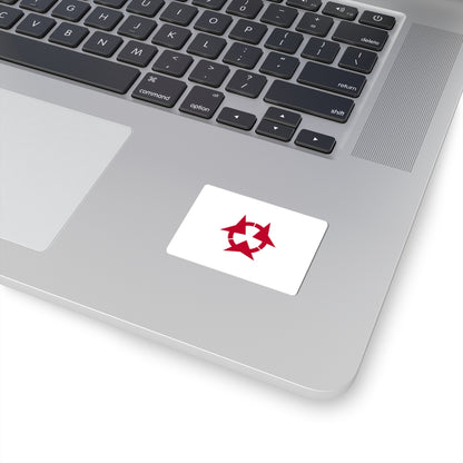 Flag of Oita Prefecture (Japan) STICKER Vinyl Kiss-Cut Decal
