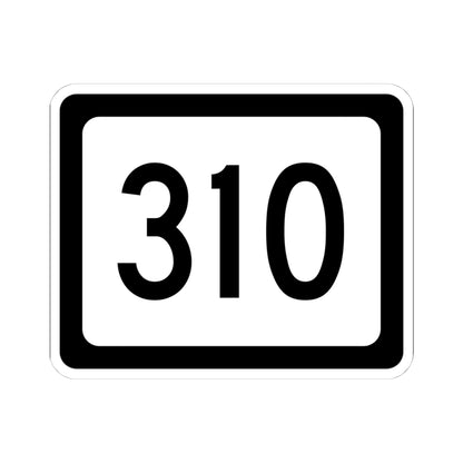 WV-310 (Virginia) (Road Sign) STICKER Vinyl Kiss-Cut Decal