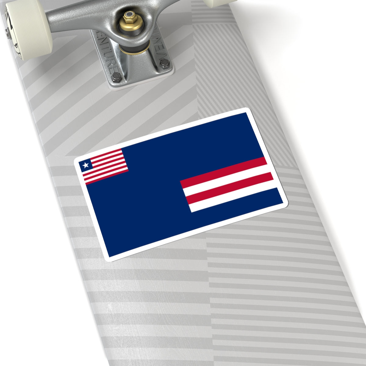 Flag of Grand Bassa County (Liberia) STICKER Vinyl Kiss-Cut Decal