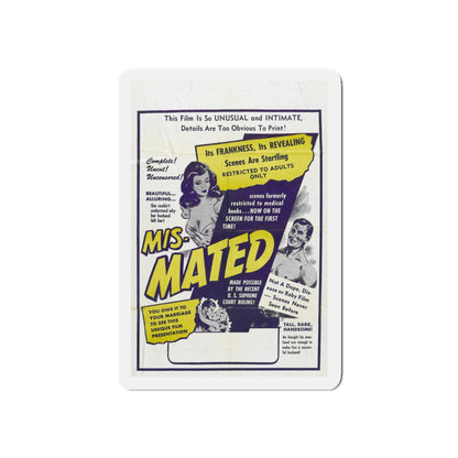 MIS-MATED 1952 Movie Poster - Refrigerator Magnet