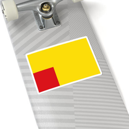 Flag maritime granada (Spain) STICKER Vinyl Kiss-Cut Decal
