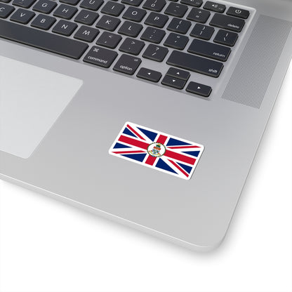 Flag of the Governor of the Cayman Islands pre-1999 (United Kingdom) STICKER Vinyl Kiss-Cut Decal