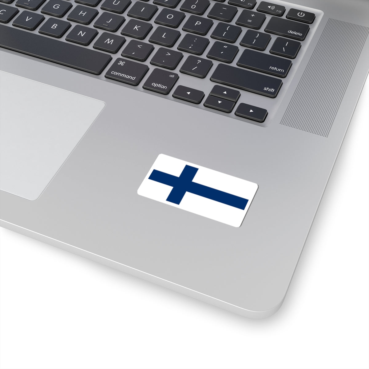 Flag of Finland 1-2 (Finland) STICKER Vinyl Kiss-Cut Decal