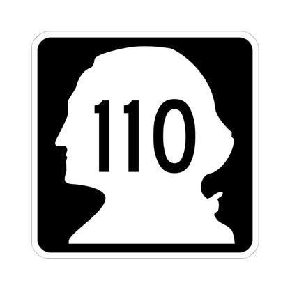 WA-110 (Washington) (Road Sign) STICKER Vinyl Kiss-Cut Decal