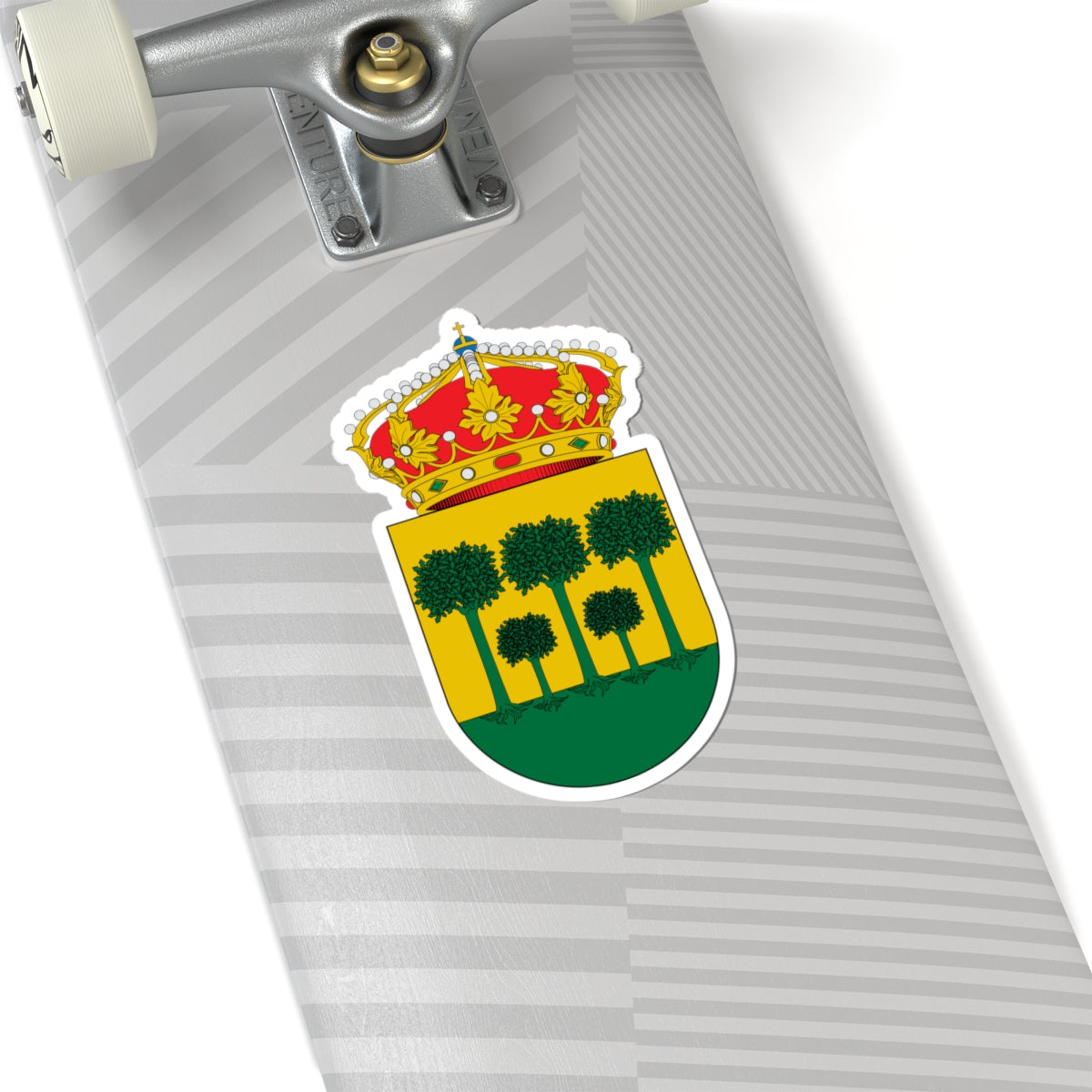 Escudo de Cóbdar (Spain) (Coat of Arms) STICKER Vinyl Kiss-Cut Decal