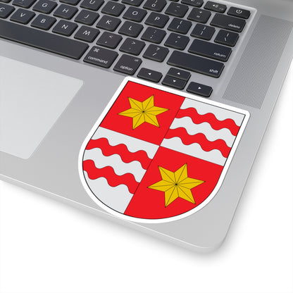 Escudo de Olejua (Spain) (Coat of Arms) STICKER Vinyl Kiss-Cut Decal