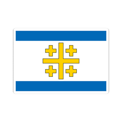 Flag of the State of Palestine Proposal 5 (Israel) STICKER Vinyl Kiss-Cut Decal