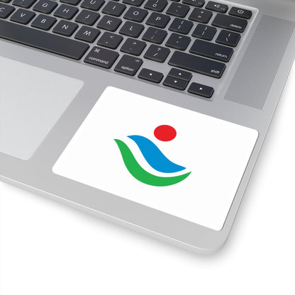 Flag of Kuroshio Kochi (Japan) STICKER Vinyl Kiss-Cut Decal