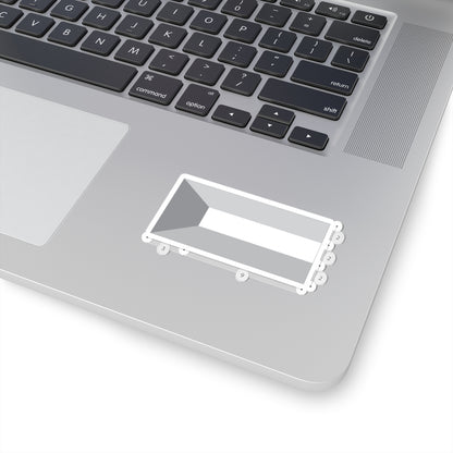 Flag of Kuwait construction (Kuwait) STICKER Vinyl Kiss-Cut Decal